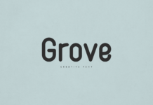 Grove Font Poster 1