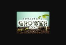 Grower Font Poster 1