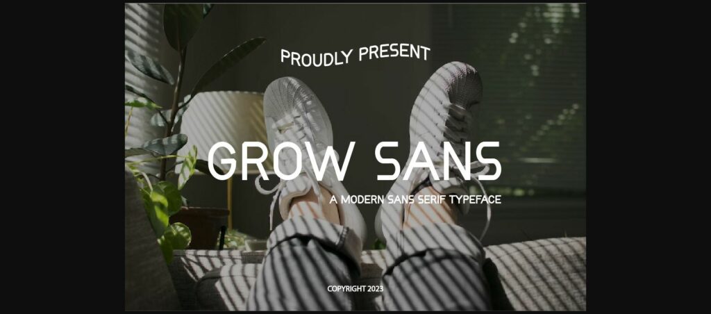 Growsans Font Poster 3