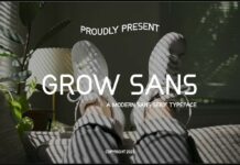 Growsans Font Poster 1