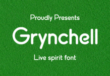 Grynchell Font Poster 1