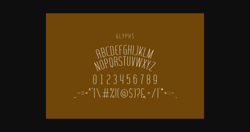 Guandhol Font Poster 5