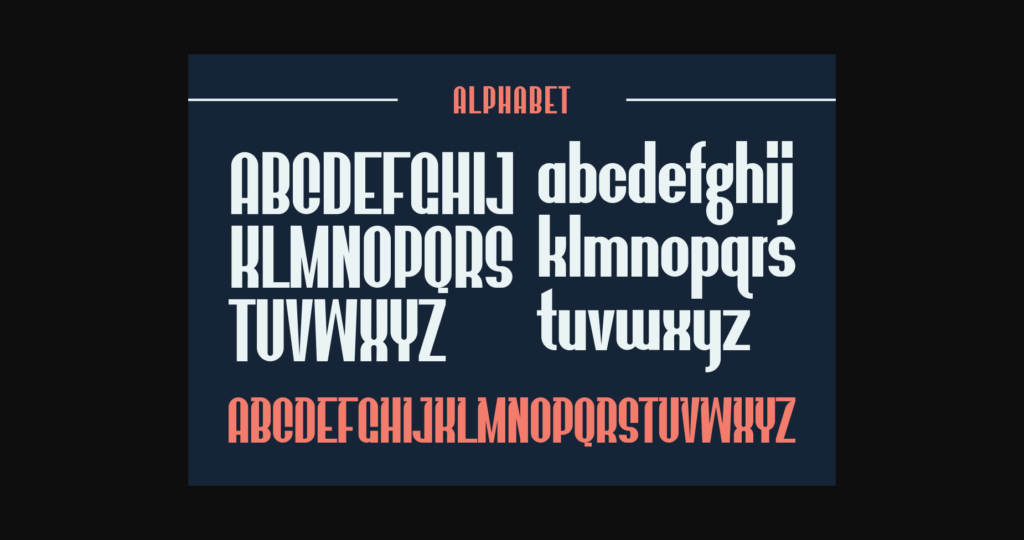 Guardmigo Font Poster 4