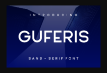 Guferis Font Guferis Font Poster 1