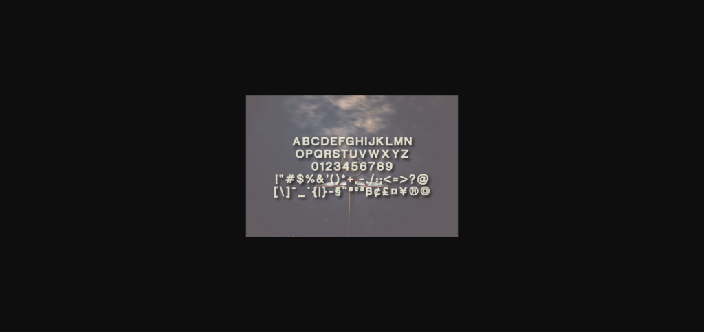 Guienode Font Poster 5