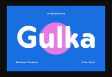 Gulka Font Poster 1