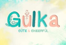 Gulka Font Poster 1