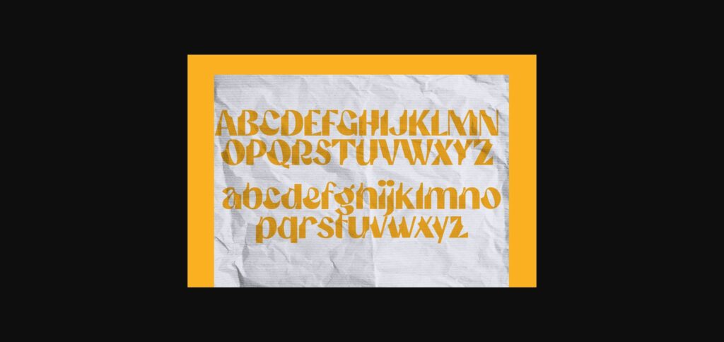 Gumanti Font Poster 6