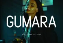 Gumara Font Gumara Font Poster 1