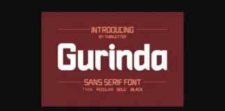 Gurinda Font Poster 1