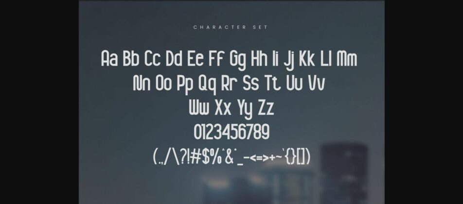 Gussion Font Poster 11