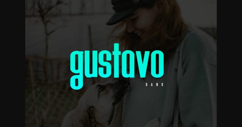 Gustavo Font Poster 3