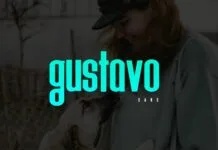 Gustavo Font Gustavo Font Poster 1
