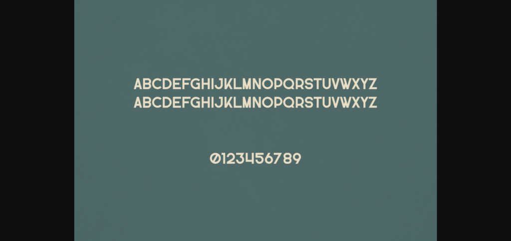 Gwyneth Font Poster 4
