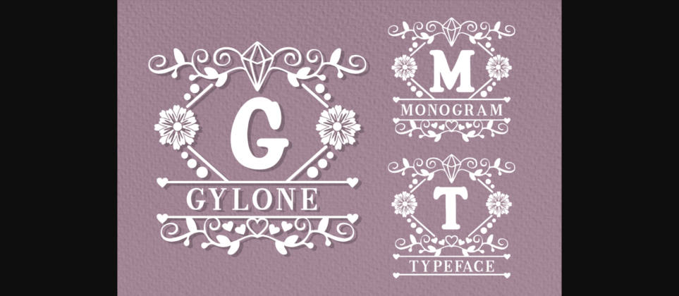 Gylone Font Poster 3