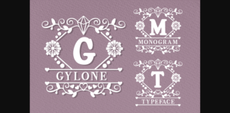 Gylone Font Poster 1