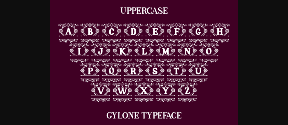 Gylone Font Poster 4