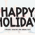 Happy Holiday Font