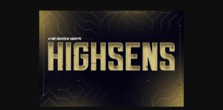 Highsens Font Poster 1