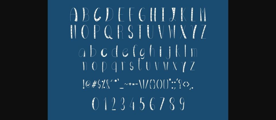 Hny Font Poster 7