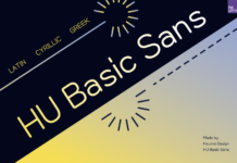 HU Basic Sans Font Poster 1