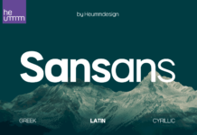 Hu Sansans Font Poster 1