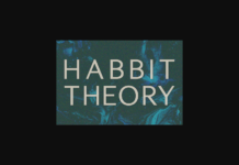 Habbit Theory Font Poster 1