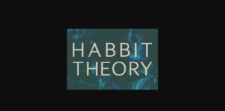 Habbit Theory Font Poster 1