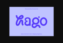 Hago Font Poster 1