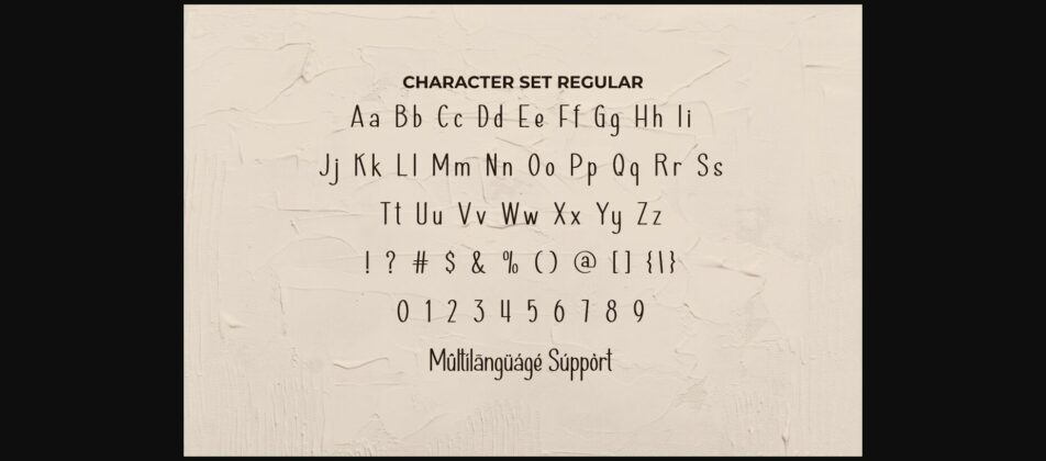 Haiesley Sans Font Poster 5
