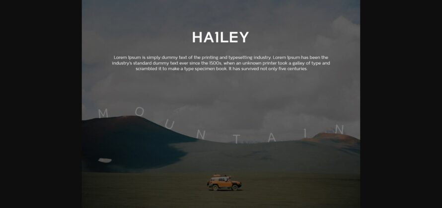 Hailey  Font Poster 4