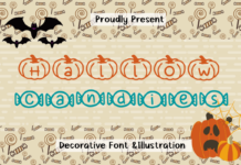 Hallow Candies Font Poster 1