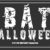 Halloween Bat Font
