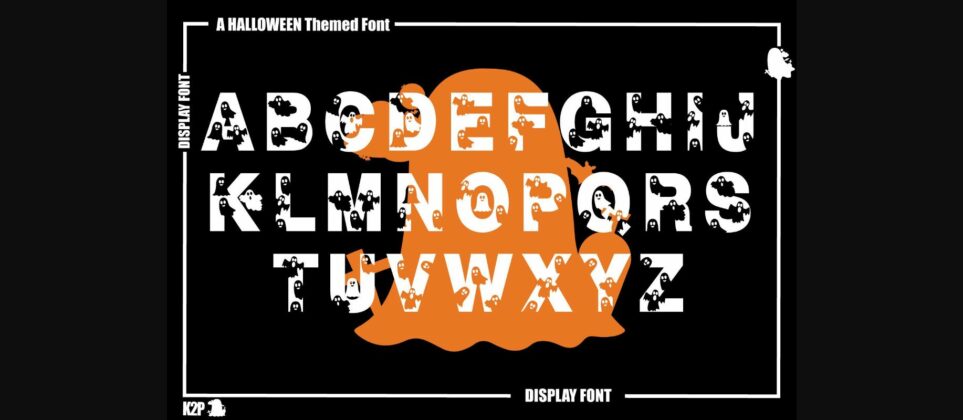 Halloween Boo Font Poster 4