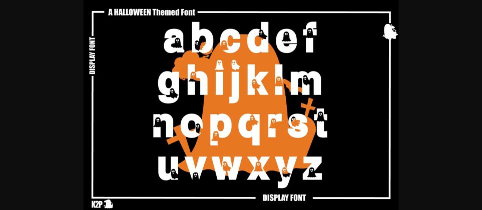 Halloween Boo Font Poster 5