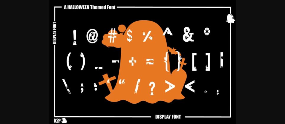 Halloween Boo Font Poster 7