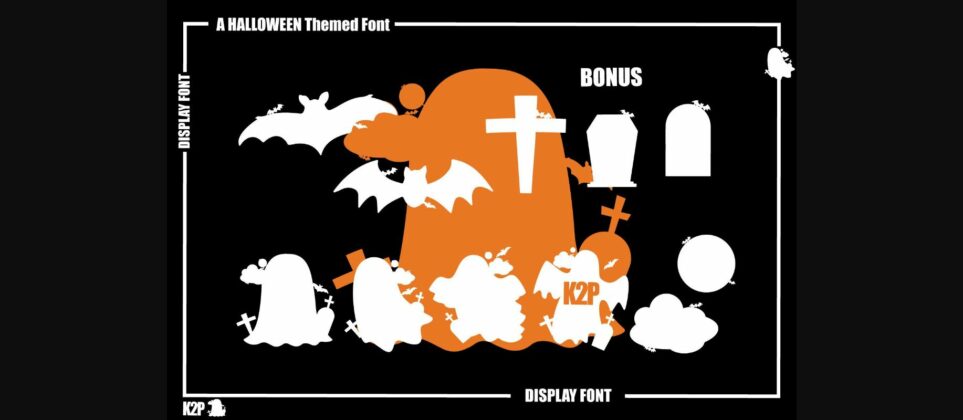 Halloween Boo Font Poster 8