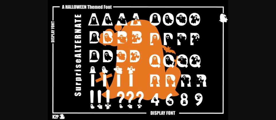 Halloween Boo Font Poster 9