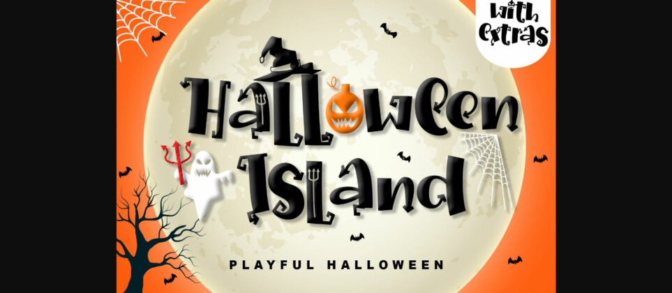 Halloween Island Font Poster 3