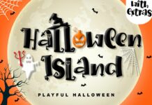 Halloween Island Font Poster 1
