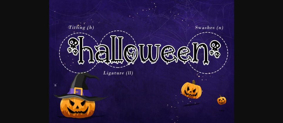 Halloween Rules Font Poster 9