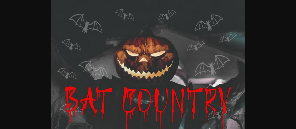 Haloween Freaky Font Poster 11