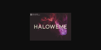 Haloweme Font Poster 1