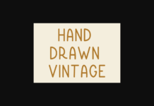 Hand Drawn Vintage Poster 1