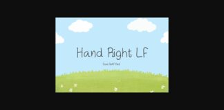 Hand Right Lf Font Poster 1