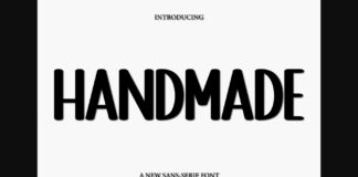 Handmade Font Poster 1