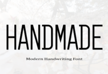 Handmade Font Poster 1