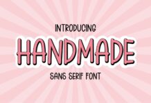 Handmade Font Poster 1