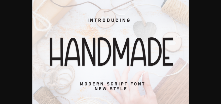 Handmade Font Poster 3