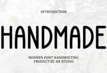 Handmade Font Poster 1